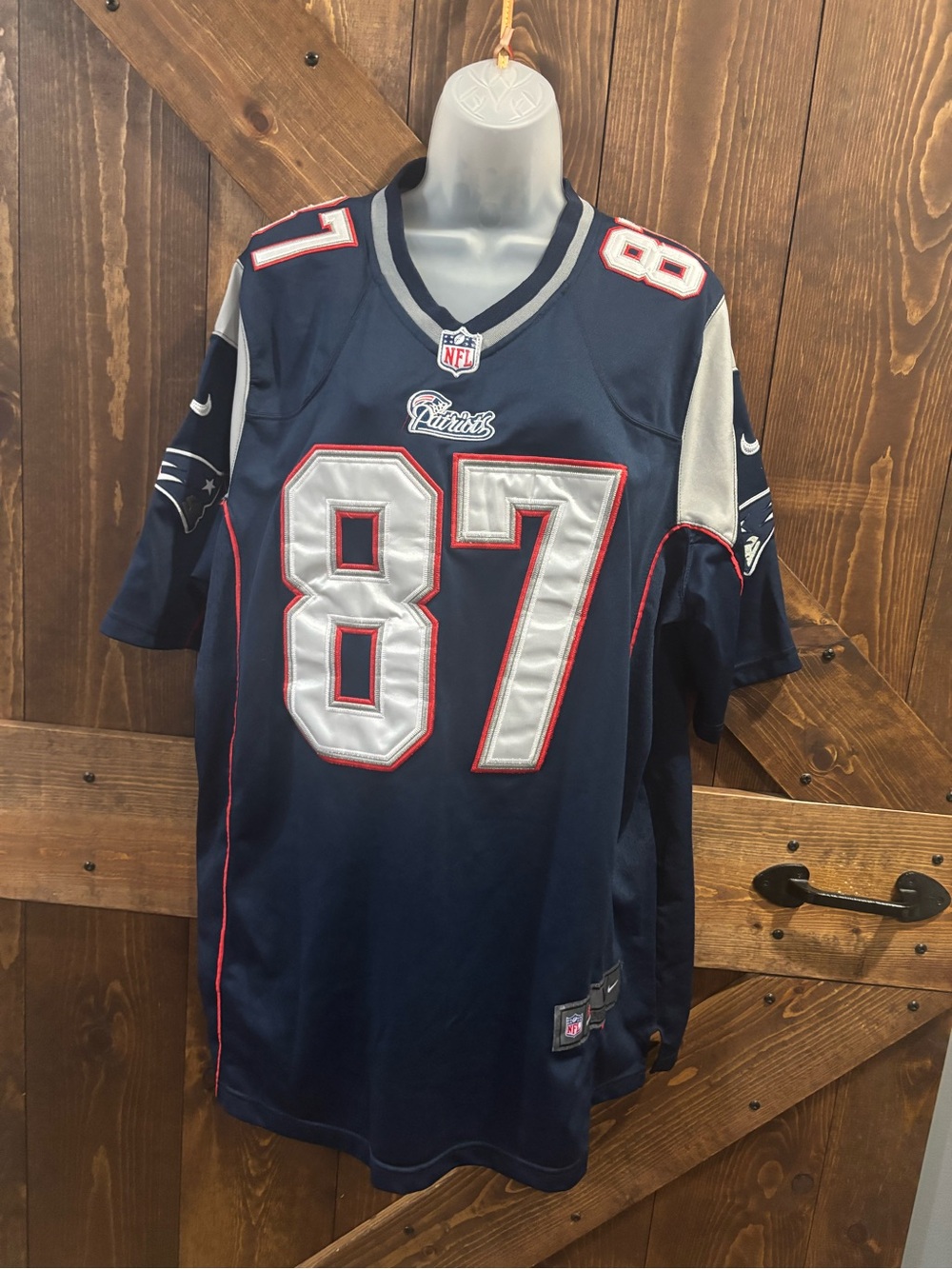 NIKE NFL Patriots Rob Gronkowski # 87 Jersey